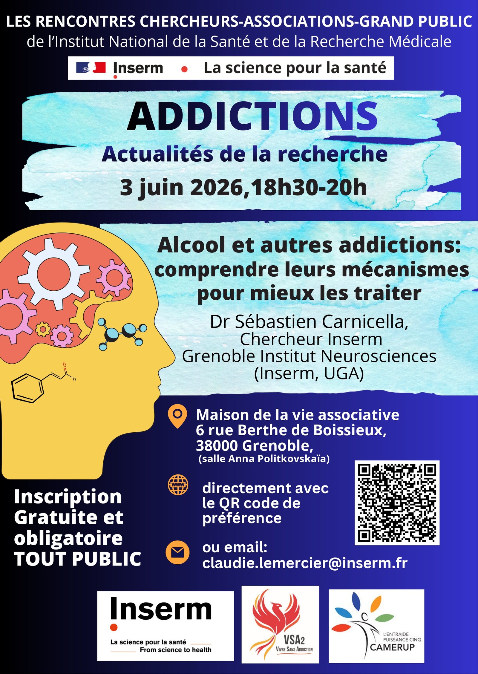 Lire la suite à propos de l’article Addictions – Actualités de la recherche