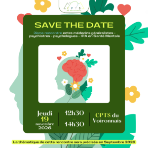 Lire la suite à propos de l’article SAVE THE DATE – 2ème édition : rencontre territoriale de Santé Mentale