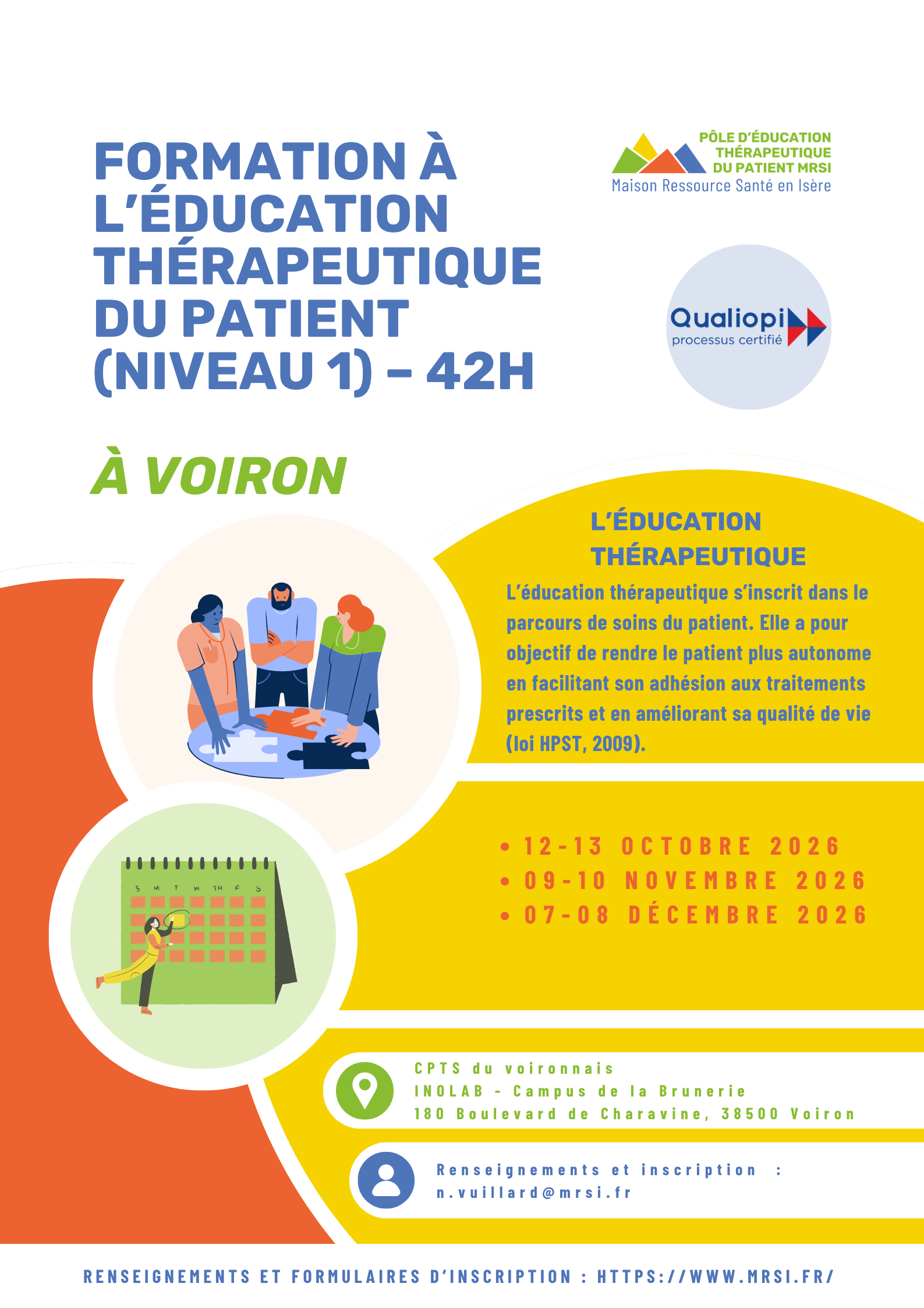 Formation ETP niveau 1 – 42h